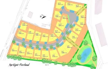 Photo du terrain n°328 de 565 m² à MARTIGNE-FERCHAUD