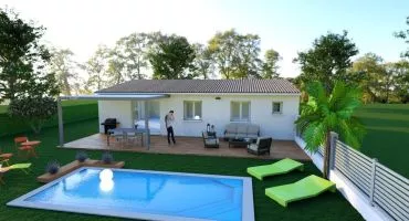 Projet de construction d'une maison 76 m² avec terrain à PIA (66)