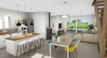 Projet de construction d'une maison 75 m² avec terrain à LANGLADE (30)