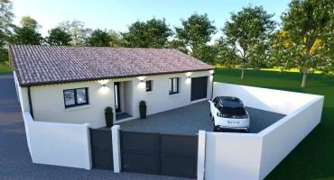 Projet de construction d'une maison 75 m² avec terrain à MONTFAUCON (30)