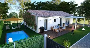 Projet de construction d'une maison 62 m² avec terrain à CAVEIRAC (30)