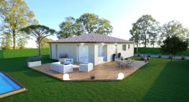 Projet de construction d'une maison 75 m² avec terrain à COURTHEZON (84)