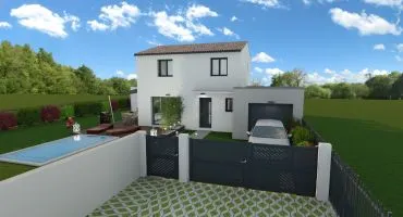 Villa T4 m² avec terrain à POUSSAN (34)