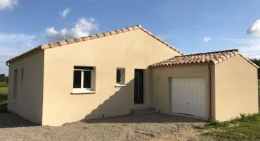 Villa T4 sur terrain de 340m2 à PUISSERGUIER (34)