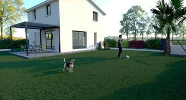 Villa de 97 m² avec un beau terrain à SAINT-JEAN-DE-CORNIES