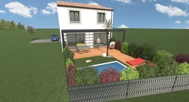 Projet de construction d'une maison 96 m² avec terrain à CASTELNAU-LE-LEZ (34)