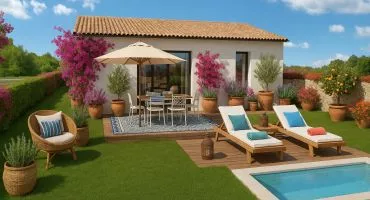 Villa T4 avec terrain à MARSILLARGUES (34)