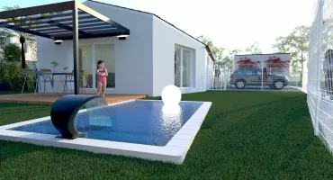 Projet de construction d'une maison 103 m² avec terrain à SAINT-AUNES (34)