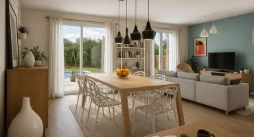 Projet de construction d'une maison 75 m² avec terrain à LLUPIA (66)