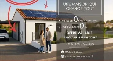 Projet de construction d'une maison 50 m² avec terrain à GARRIGUES-SAINTE-EULALIE (30)