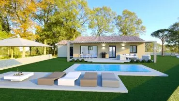 Projet de construction d'une maison 85 m² avec terrain à CALVISSON (30)