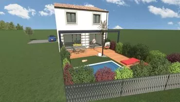Projet de construction d'une maison 96 m² avec terrain à CASTELNAU-LE-LEZ (34)