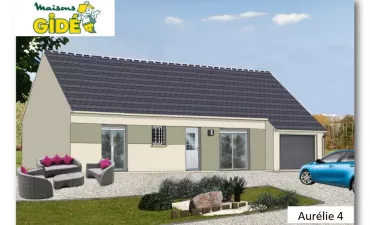 image Projet de construction d'une maison 88.85 m² avec terrain à BERNY-RIVIERE (02)