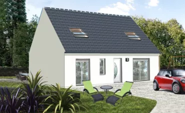 image Projet de construction d'une maison 103.58 m² avec terrain à TROSLY-BREUIL (60)