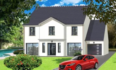 image Projet de construction d'une maison 146.04 m² avec terrain à FERE-EN-TARDENOIS (02)