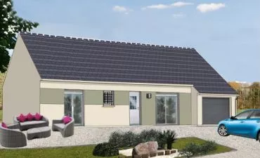 Projet de construction d'une maison 83.92 m² avec terrain à AUTRECHES (60)