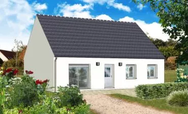 Projet de construction d'une maison 90.99 m² avec terrain à BERNY-RIVIERE (02)