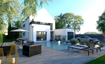 image Magnifique maison contemporaine avec terrain à SAINT-JEAN-DE-BRAYE (45)