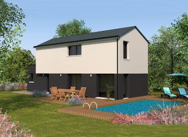 image offre-terrain-maison Maison 99.85 m² avec terrain à LA VRAIE-CROIX (56)
