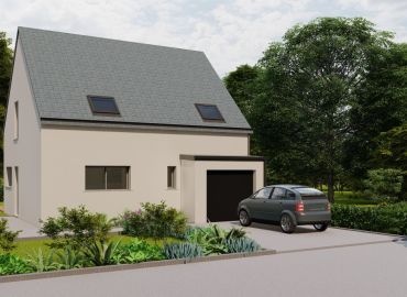 image offre-terrain-maison Maison 90.92 m² avec terrain à PLOEREN (56)