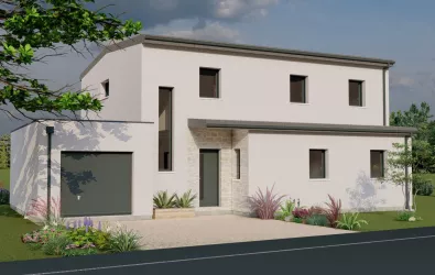 Image Maison 149.13 m² avec terrain à BECON-LES-GRANITS (49)