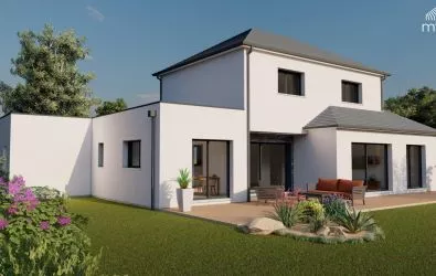 Image Maison 133 m² avec terrain à GRANDCHAMPS-DES-FONTAINES (44)