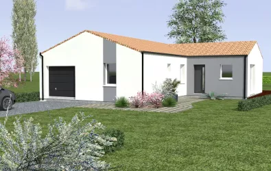 Image Maison 96.54 m² avec terrain à LA POMMERAIE-SUR-SEVRE (85)