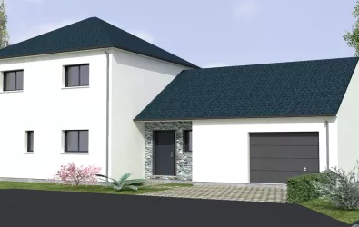 Image Maison 154.57 m² avec terrain à ORVAULT (44)
