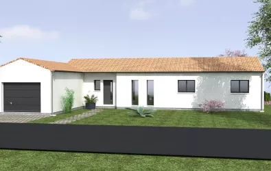 Image Maison 118.32 m² avec terrain à LA MEILLERAYE-DE-BRETAGNE (44)