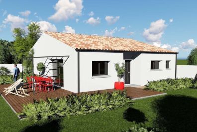 image offre-terrain-maison Maison 89.89 m² avec terrain à CADILLAC (GIRONDE - 33)