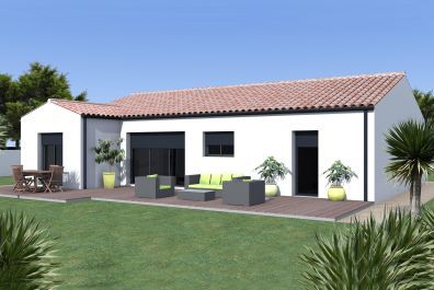 image offre-terrain-maison Maison 95.23 m² avec terrain à CADILLAC (GIRONDE - 33)