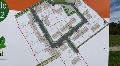 Photo du terrain n°67 de 388 m² à CHERVES-RICHEMONT