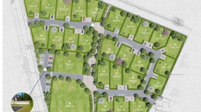 Photo du terrain n°153 de 387 m² à MUZILLAC