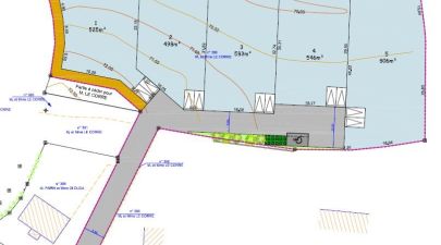 Photo du terrain n°123 de 806 m² à LANGUIDIC