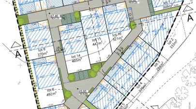 Photo du terrain n°32 de 357 m² à BERRIC