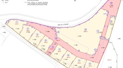 Photo du terrain n°130 de 376 m² à MUZILLAC