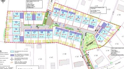Photo du terrain n°343 de 385 m² à MALANSAC