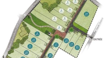 Photo du terrain n°21 de 385 m² à PLOEREN