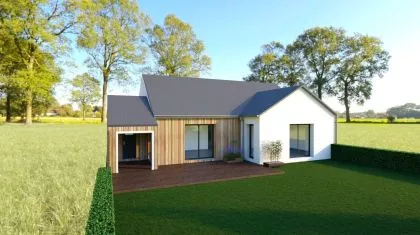 Projet de construction d'une maison 93 m² avec terrain à LAMBALLE (22)