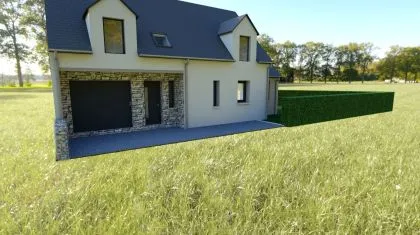 Projet de construction d'une maison 105 m² avec terrain à SAINT-DOMINEUC (35)