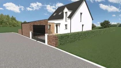 Projet de construction d'une maison 107.5 m² avec terrain à ESSE (35)