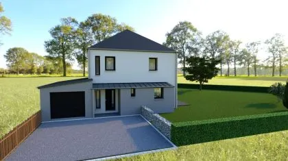 Projet de construction d'une maison 113 m² avec terrain à ESSE (35)
