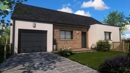 Projet de construction d'une maison 79.99 m² avec terrain à PLERNEUF (22)