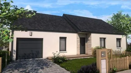 Projet de construction d'une maison 94.74 m² avec terrain à CARDROC (35)