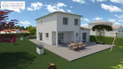 photo Projet de construction d'une maison 113.75 m² avec terrain à SAINT-GERMAIN-D'ESTEUIL (33) à Saint-Germain-d'Esteuil