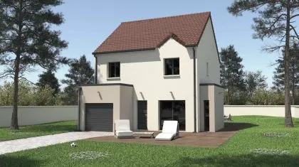 Projet de construction d'une maison 116.34 m² avec terrain à LOUVIERS (27)