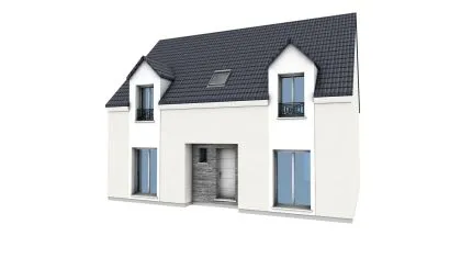 Projet de construction d'une maison 126.41 m² avec terrain à LOUVIERS (27)