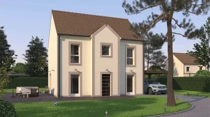 Projet de construction d'une maison 99.55 m² avec terrain à PIERRES (28)