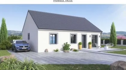 Projet de construction d'une maison 85 m² avec terrain à PIERRES (28)