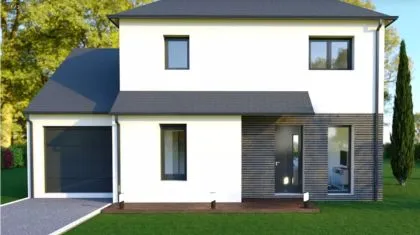 Projet de construction d'une maison 102 m² avec terrain à LAILLE (35)